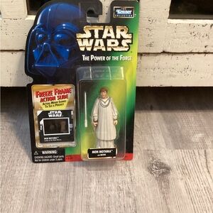 Star Wars Mon Mothma Figure with Blue and Black Packaging